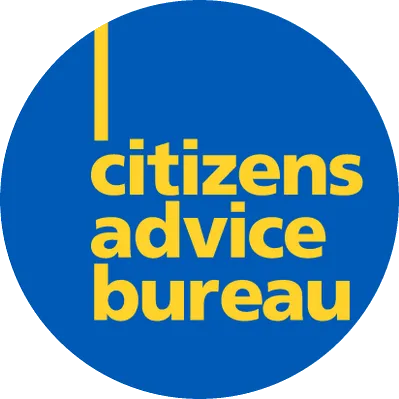 Old logo adopted in 2002. It has Yellow Text and Blue Background.