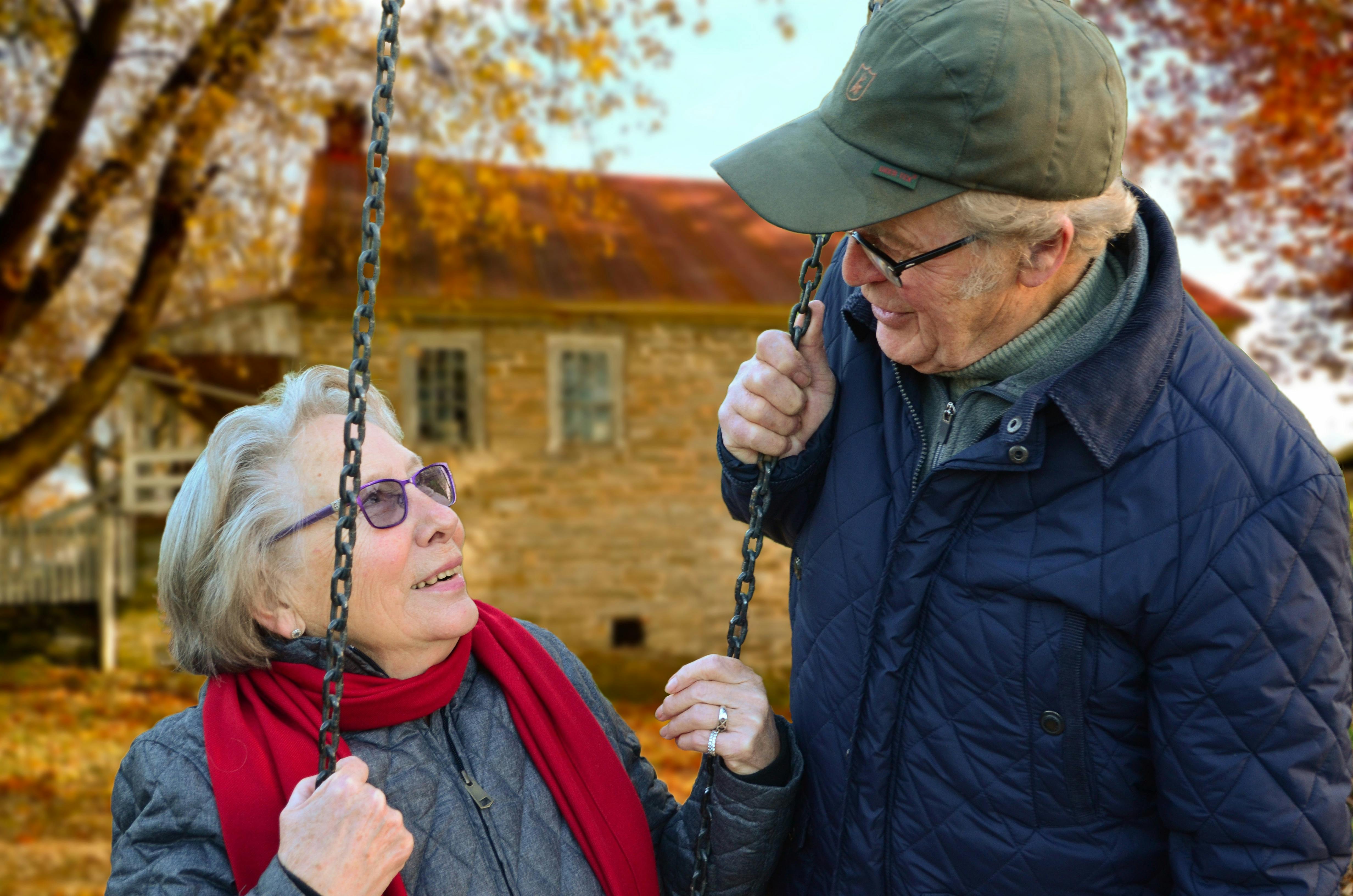 Older adults participating in a community engagement activity with HOPE